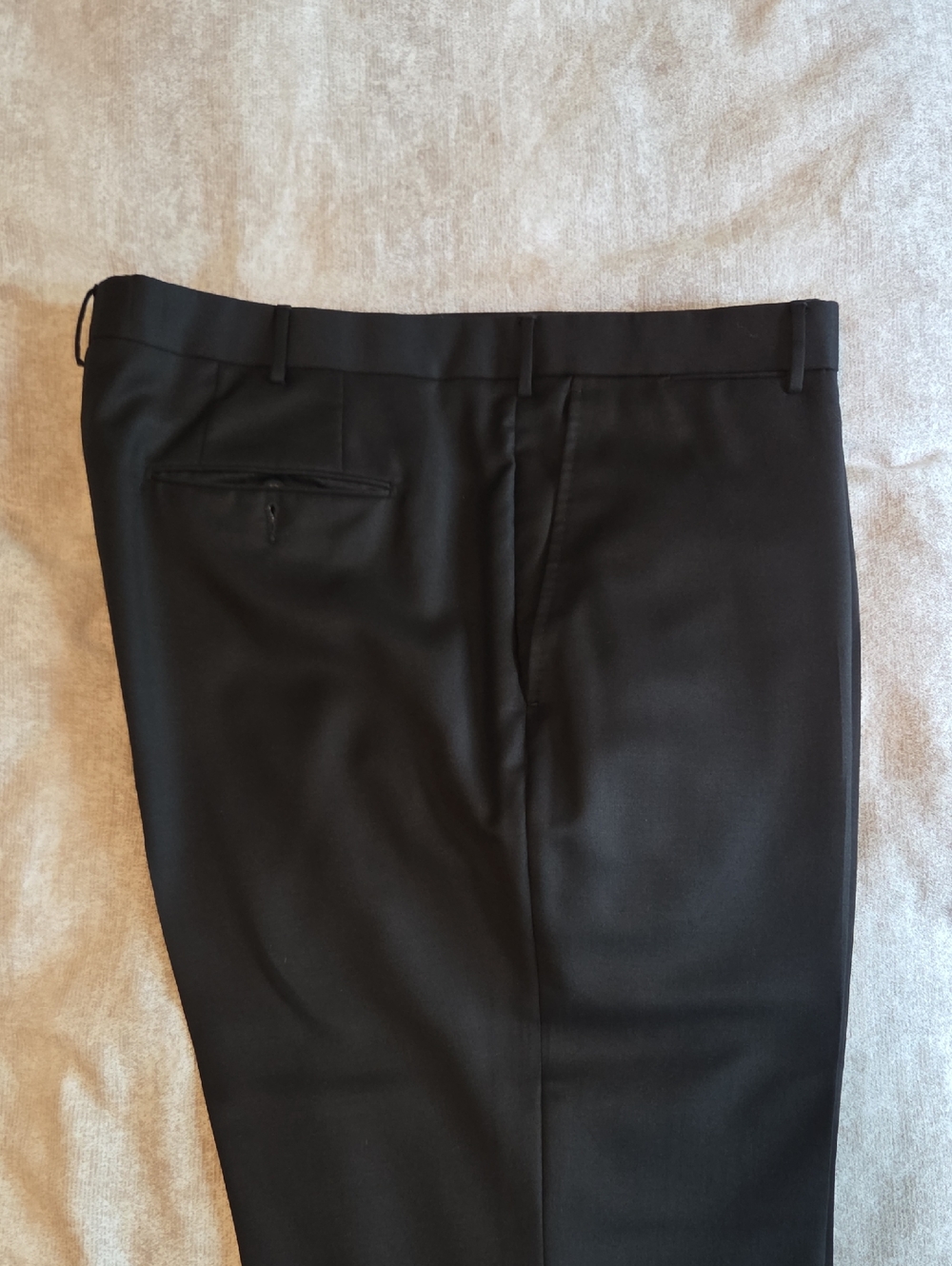 Ermenegildo Zegna Black Dress Trousers